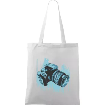 Zrcadlovka v přírodě - Taška bavlněná - 42 x 38 cm ( Bílá )