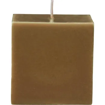 Svíčka Ferm Living Svíčka Burren Block Small Bronze 7 cm