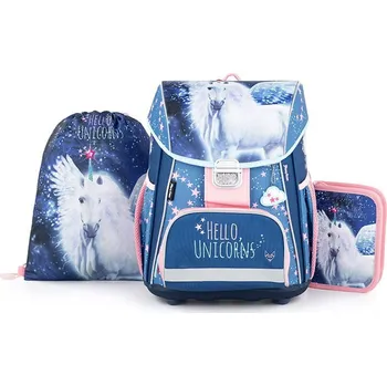 Školní batoh Oxybag Set 3dílný PREMIUM - Unicorn 1