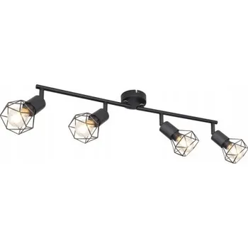 Stropní bodové svítidlo kulatý Globo černé