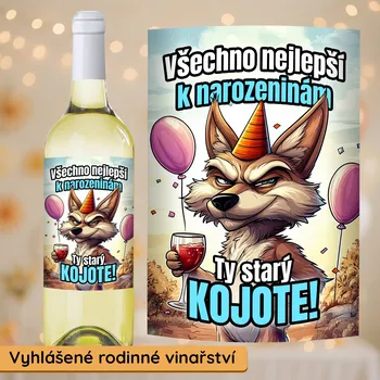 Víno Ahome CZ Víno Ty starý kojote