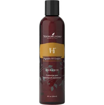 Masážní přípravek Young living Masážní a nosný olej V-6® 236 ml s pumpičkou