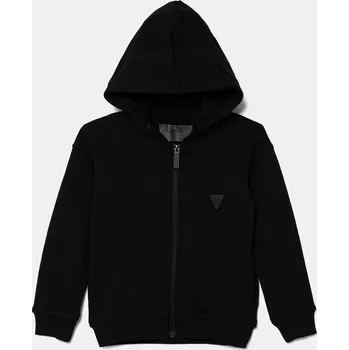 Chlapecká mikina Dětská mikina Guess L2YQ44.KAIJ1 černá 99X, vel. 118-122