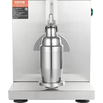 Shaker Vevor Mixer na milkshake 120W, jednohlavový, nastavitelný 0-180s, 750 ml