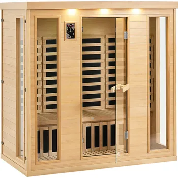 Infrasauna Vevor Infračervená sauna pro 3–4 osoby, 2580W, nízké emf, bluetooth