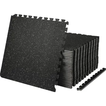 podložka na cvičení Vevor Puzzle podložky na cvičení 25 ks, 1/2" silné, 24"×24", eva a guma