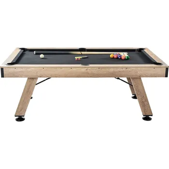 Kulečníkový stůl Vevor Kulečníkový stůl 7 ft nastavitelné nohy černé plátno s příslušenstvím