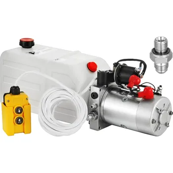Čerpadlo Vevor Hydraulická pumpa 12v jednopůsobová 7 quart pro vyklápěcí přívěs