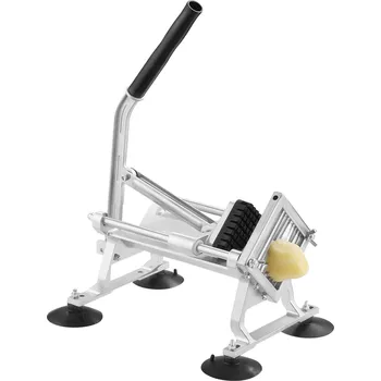 Kráječ na chleba Vevor Manuální kráječ zeleniny 3/8 inch, nerez/hliník, s protiskluzem