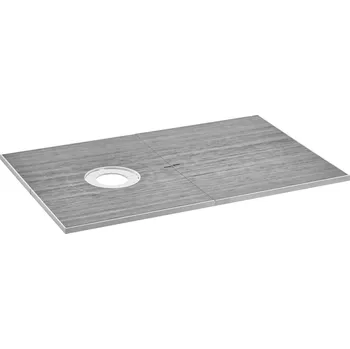 Sprchová vanička Vevor Sprchová vanička 1524×965mm s odsazeným odtokem 160mm, eps, 2 látky