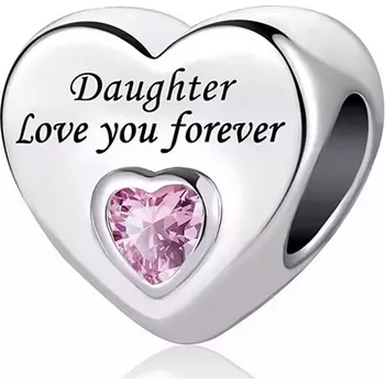 Přívěsek Prosperk Korálek na náramek daughter love you forever S2520