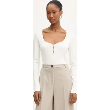 Tričko s dlouhým rukávem Morgan TKARA béžová 01A, vel. L