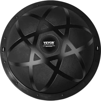 Gymnastický míč Vevor Poloviční cvičební balón 23 inch, nosnost 660 lbs, s pásy a pumpou