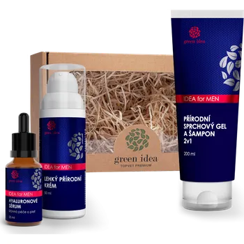 Kosmetická sada Green idea Dárková sada - Pro muže GREEN IDEA, 1 ks