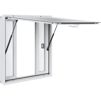 Příslušenství ke karavanu Vevor Servisní okno pro food truck 36×36" hliník, 4 posuvná okna, markýza