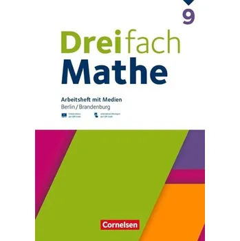 Kniha Dreifach Mathe 9. Schuljahr - Berlin und Brandenburg - Arbeitsheft mit Medien und Lösungen