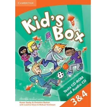 Učebnice Kid's Box Levels 3-4 Tests CD-ROM and Audio CD Christine Barton