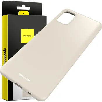 Pouzdro na mobilní telefon Zadní Kryt Spacecase pro Samsung Galaxy A51 béžový