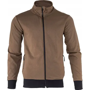 Pánská mikina MIKINA SE ZIPEM HNĚDÁ, "XL", CE, LAHTI