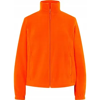 Dámská mikina Dámská fleecová mikina oranžová, velikost L