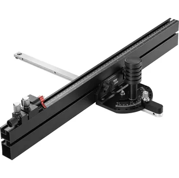 Vevor Úhlový doraz pro stolní pilu, hliníkový, 61 cm, 15 poloh, 19×9.5 mm