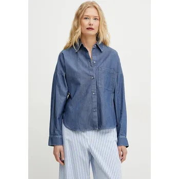 Pánská móda Košile Weekend Max Mara 2515111152600 námořnická modř 59J, vel. 38