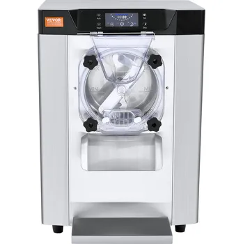 Zmrzlinovač Vevor Stroj na točenou zmrzlinu 12 l/h, 1295W, 1 příchuť, 4.5L nerez