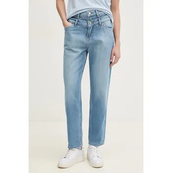 Dámské džíny Džíny Pepe Jeans TAPERED JEANS UHW DOUBLE PL205000 modrá 55X, vel. 26/28