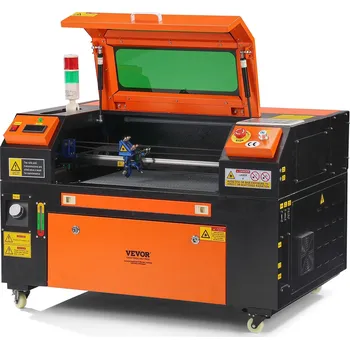 Gravírování Vevor CO2 gravírovací laser 50 W, 30×51 cm, 500 mm/s, 2-way air assist