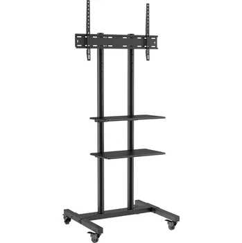 Televizní držák Vevor Mobilní stojan na tv 32–70 inch, výškově nastavitelný, na kolečkách