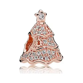 Přívěsek Prosperk Korálek na náramek Vánoční stromeček S2520