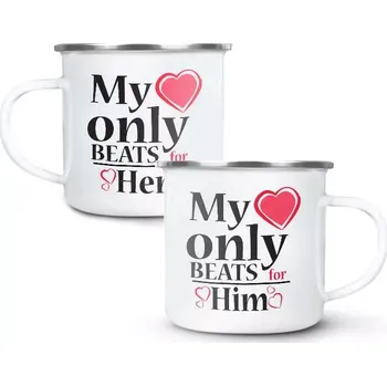 Sablio Plecháčky My heart only beats: 2ks 300ml