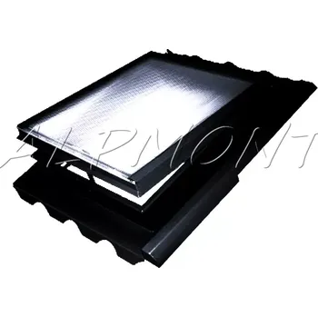 Střešní okno KMB BETA kovové 500x600 mm - černá (Lze je použít jako výstupní střešní okno,k prosvětlení půdního prostoru nebo jako přídavné odvětrání.Dodáváme ve 4 barevných variantách.)