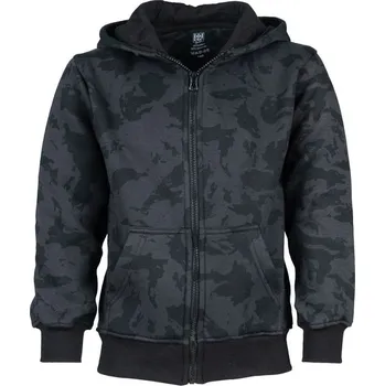 Chlapecká mikina 101 INC® Mikina NIGHT dětská s kapucí Velikost: 122-128 cm