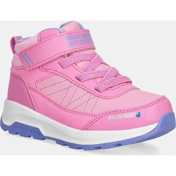 Dívčí zimní obuv Dětské zimní boty Skechers STORM BLAZER - ARTIC MASS růžová barva, 303493N 42X, EUR 22