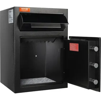 Trezor Vevor Vkladový trezor se slotem, s kódem, 2 klíče, 20.27"×13.97"×13.97"