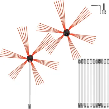 Vevor Sada na čištění komína a kouřovodu 1188.7 cm (11.89 m) sada