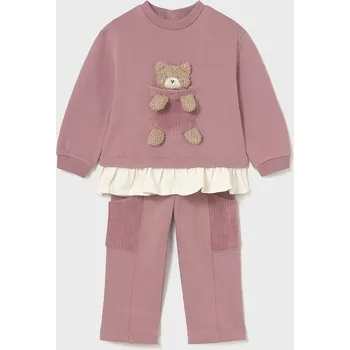 Kojenecká sada Mayoral 2843.4H.Baby.9BYA růžová 30X, vel. 74