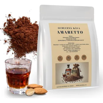 Káva Káva Amaretto arabica mletá 100 g
