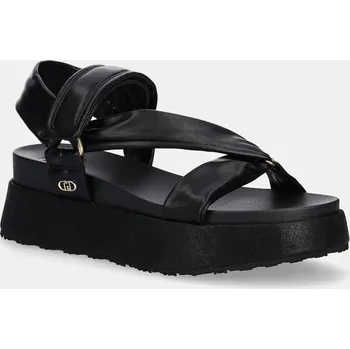 Dámské sandále Sandály Liu Jo FRIDA 39 dámské, černá barva, na platformě, SA5199EX01422222 99X, EUR 39