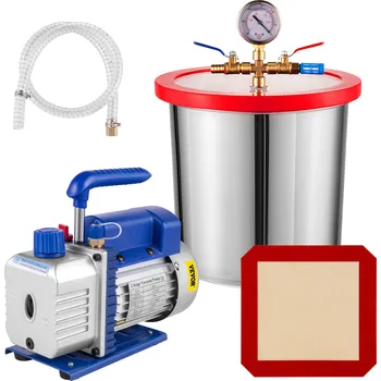 Auto-moto Vevor Vakuová pumpa jednostupňová 3 cfm 1/4 hp s komorou 3 gal (13 l)