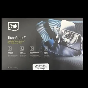 3mk All-Safe - AIO fólie TitanGlass Phone 50 ks + výměnný nůž + aplikátor + bonus 5ks TitanGlass 5903108636315