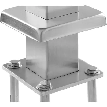 Vevor Sloupek na lanové zábradlí 42"×2"×2", sus304 nerez, 30°, 12 otvorů