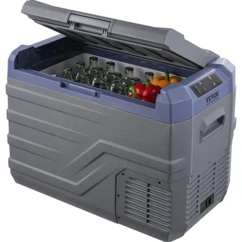 Autochladnička Vevor Autochladnička 37 l, jednozónový mrazák, -4℉–68℉, 12/24v+100–240v
