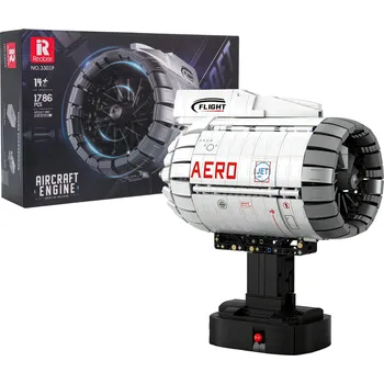 ostatní stavebnice Reobrix Stavebnice Letecký motor 1786 dílků
