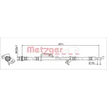 Brzdová hadice METZGER 4111679