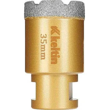 Vrták Vrták diamantový korunkový, závit M14 do uhlovej brúsky priemer 35 mm, GEKO