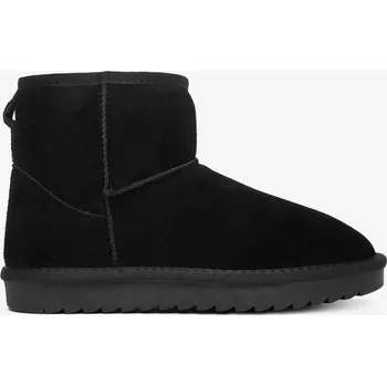 Dámská zimní obuv DeeZee Dámské semišové sněhule zateplené Černé DZ-79