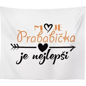 deka Sablio Deka Moje prababička je nejlepší: 150x120 cm