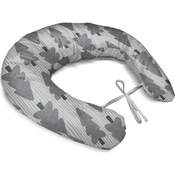 Polštář Sablio Těhotenský polštář Šedé stromky